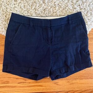 JCrew 100% cotton Classic Navy Women's Shorts size 4